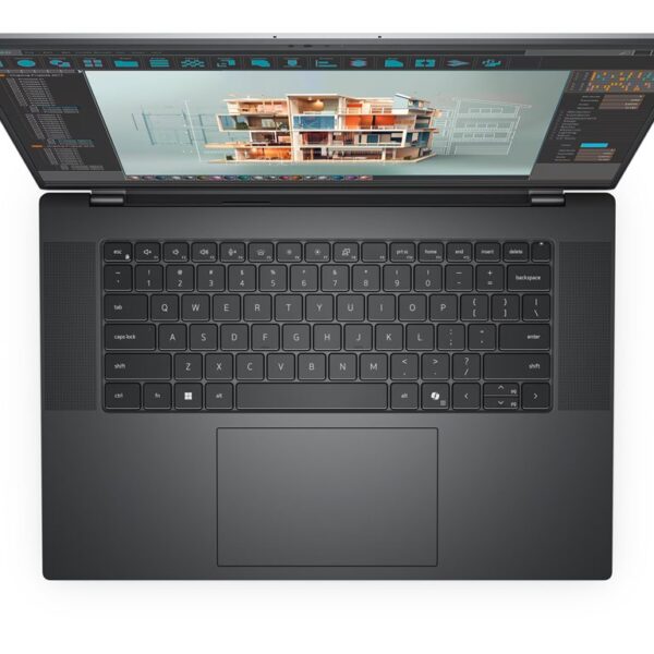 Dell Precision 16 5690 Intel Ultra 7 165H 16inch OLED TCH LCD 32GB RAM 1TB SSD, RTX 1000 Ada 6GB FP Blacklit W11P Silver 3 year warranty